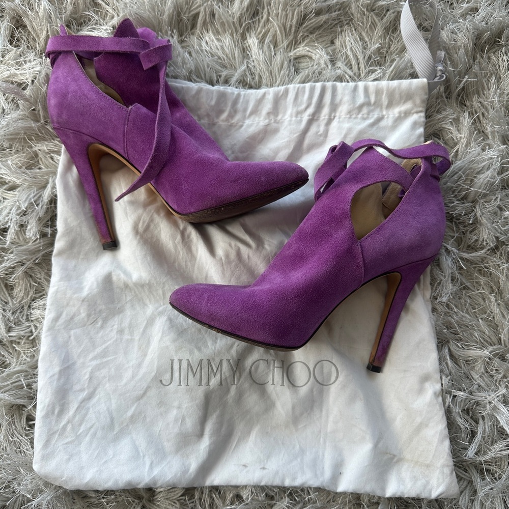 Jimmy Choo Purple Women's Heels